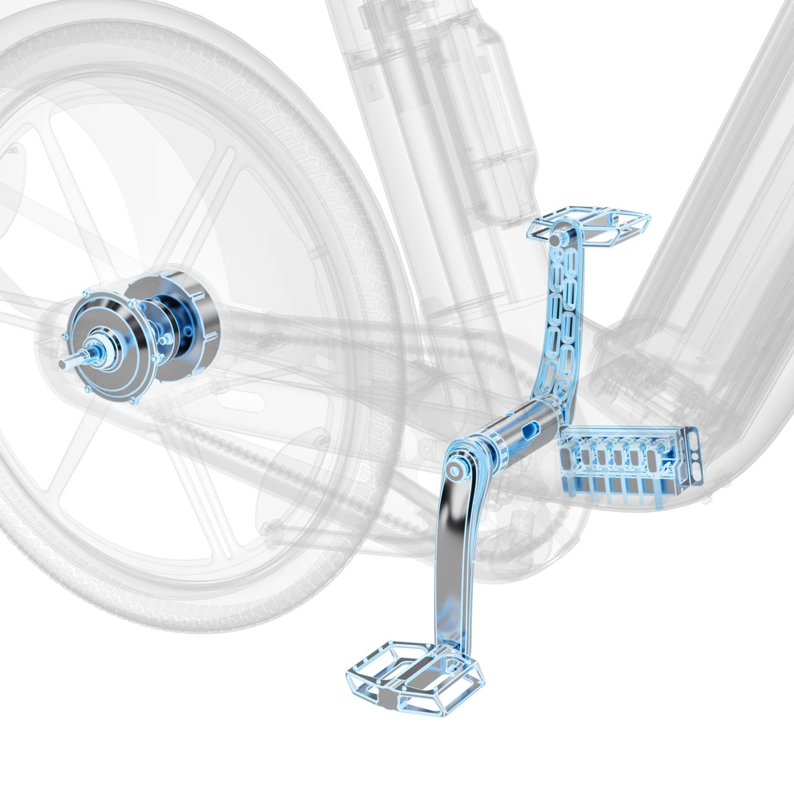 FOC Vector Controller & 40 N·m Torque Hub Motor
